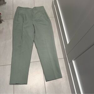 Zara Women's Sage Green Chinos